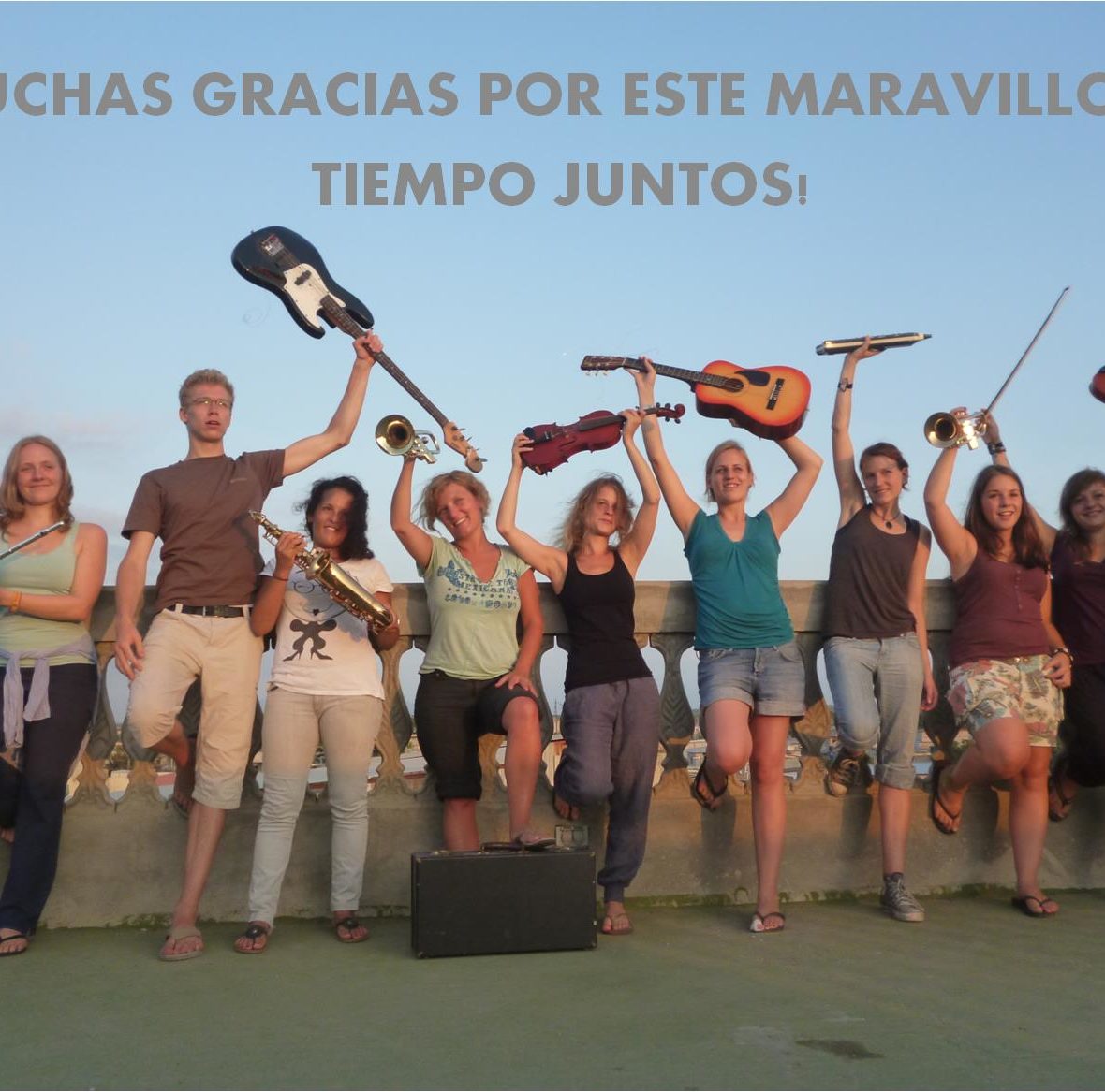 Gruppenfoto Ecuador 2011